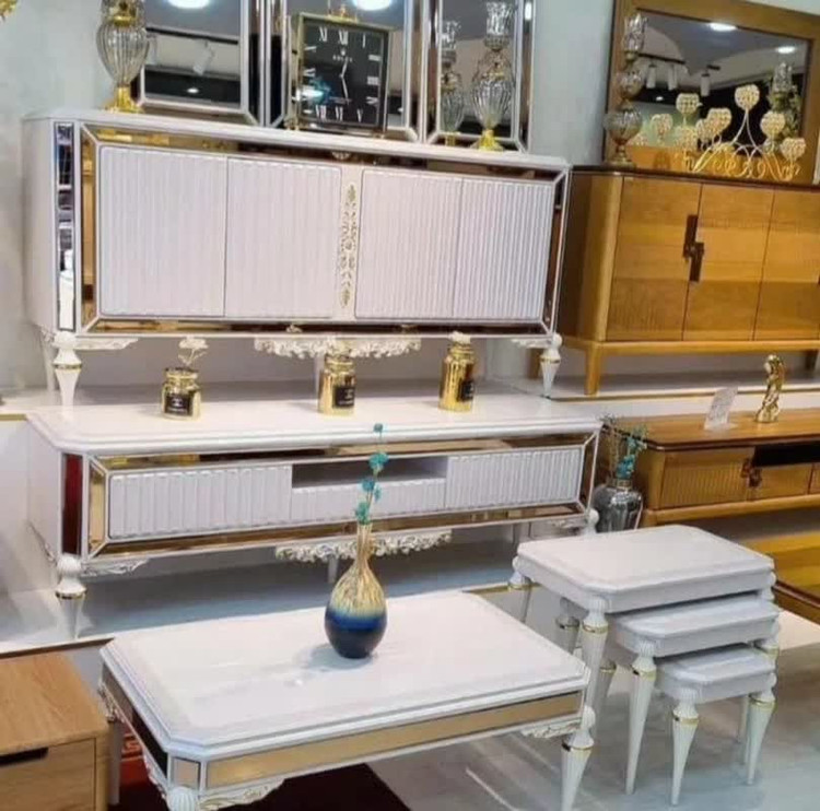 آینه کنسول مدل مدرن در رنگبندی متنوع