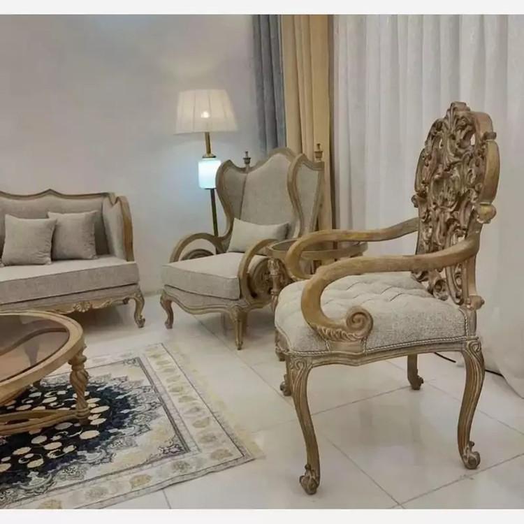 مبل کلاسیک مدل کینگ کد 25 ست 7نفره
