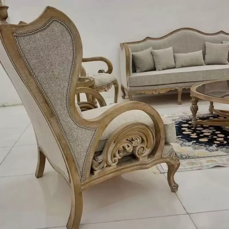 مبل کلاسیک مدل کینگ کد 25 ست 7نفره