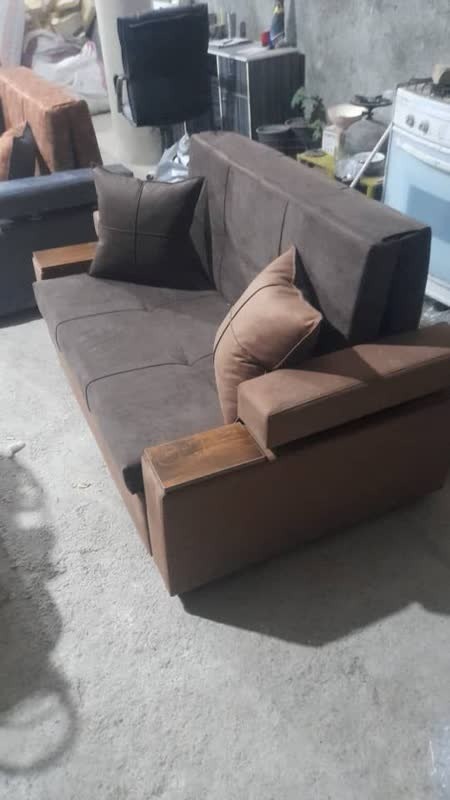 مبل تخت خواب شو تمام طبی کشو دار دو نفره سایز 140در 195 با تخفیف ویژه