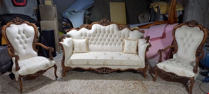 مبل کلاسیک 10نفره مدل آراد با کاناپه چستر