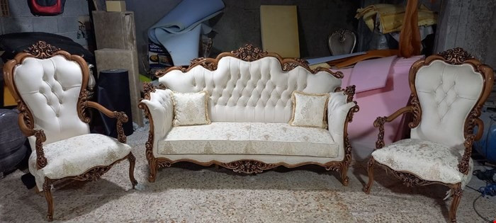 مبل کلاسیک 10نفره مدل آراد با کاناپه چستر