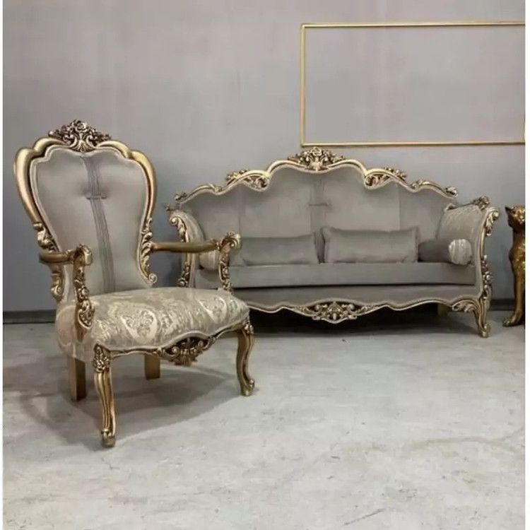 مبل کلاسیک 10نفره مدل آراد با کاناپه چستر