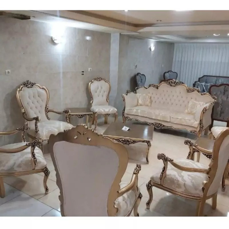مبل کلاسیک 10نفره مدل آراد با کاناپه چستر