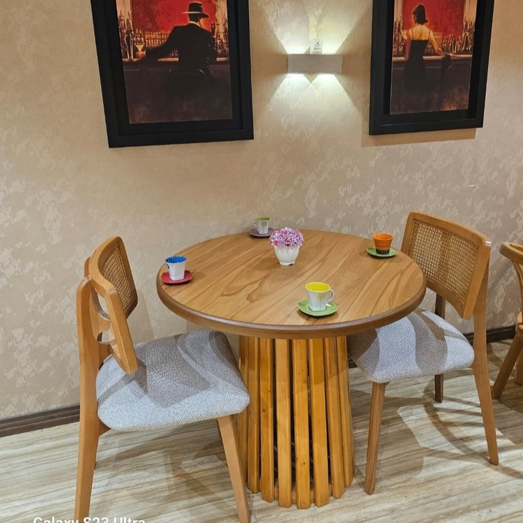 نهارخوری4 نفره حصیری مدل الماس