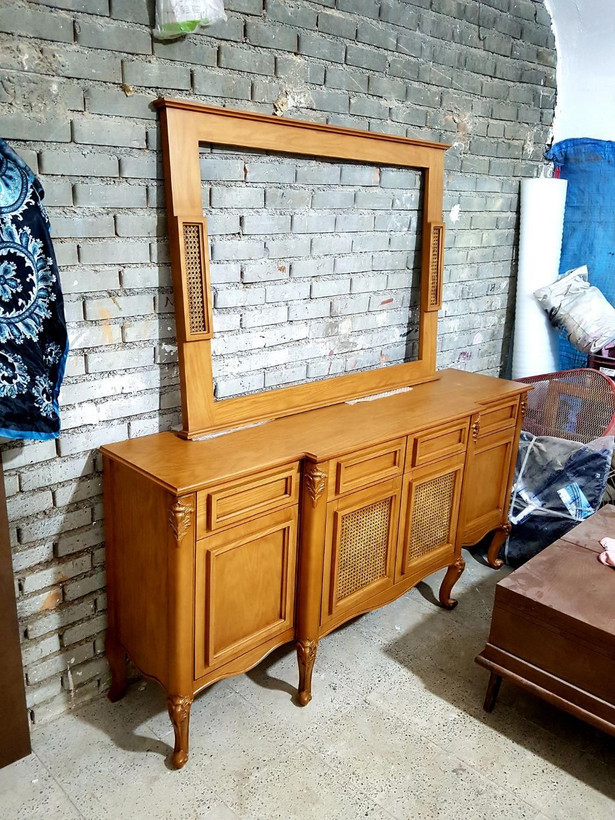 ست آینه کنسول و میز تلویزیون مدل روژان