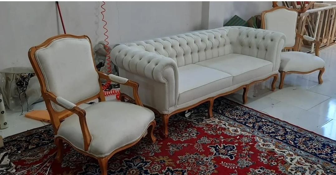 مبل کلاسیک مدل فرانسوی 9 نفره کد 38