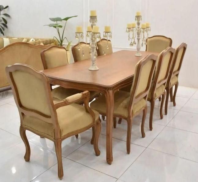 نهارخوری مدل فرانسوی 6 نفره رنگبندی سفارشی