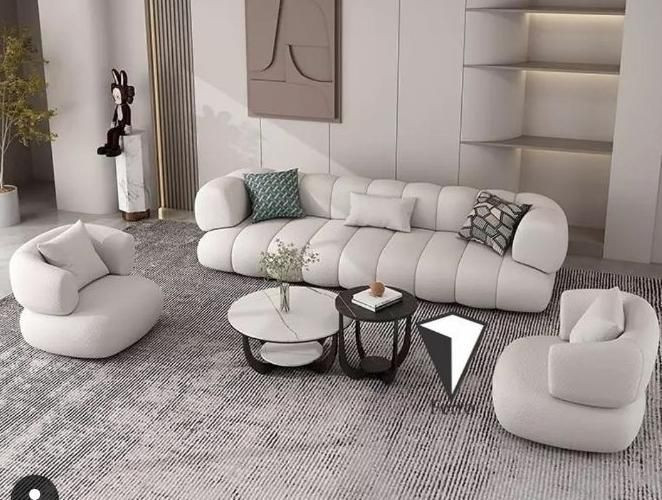 مبل راحتی 7نفره مدل پفکی مینیمال