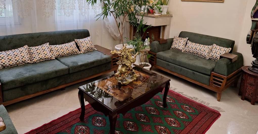 مبل راحتی مینیمال اسپانیا کف دوبل زیپ خور