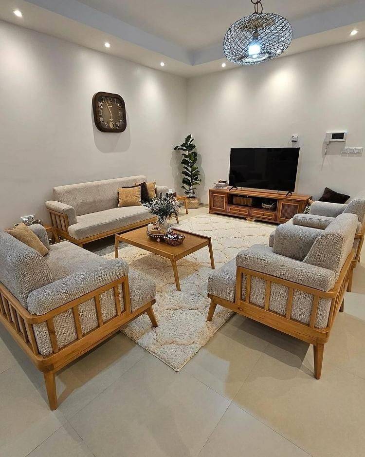 مبل مینیمال مدل نرده ای 7نفره