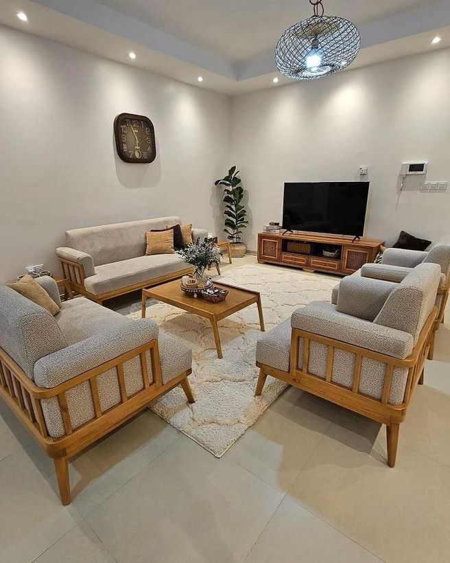 مبل مینیمال مدل نرده ای 7نفره