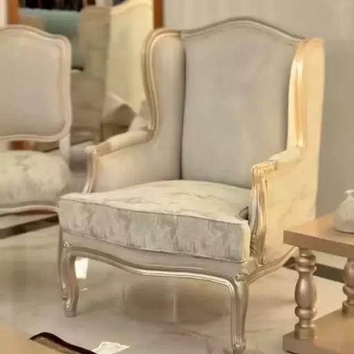 مبل کلاسیک مدل کوئین فرانسوی 7 نفره
