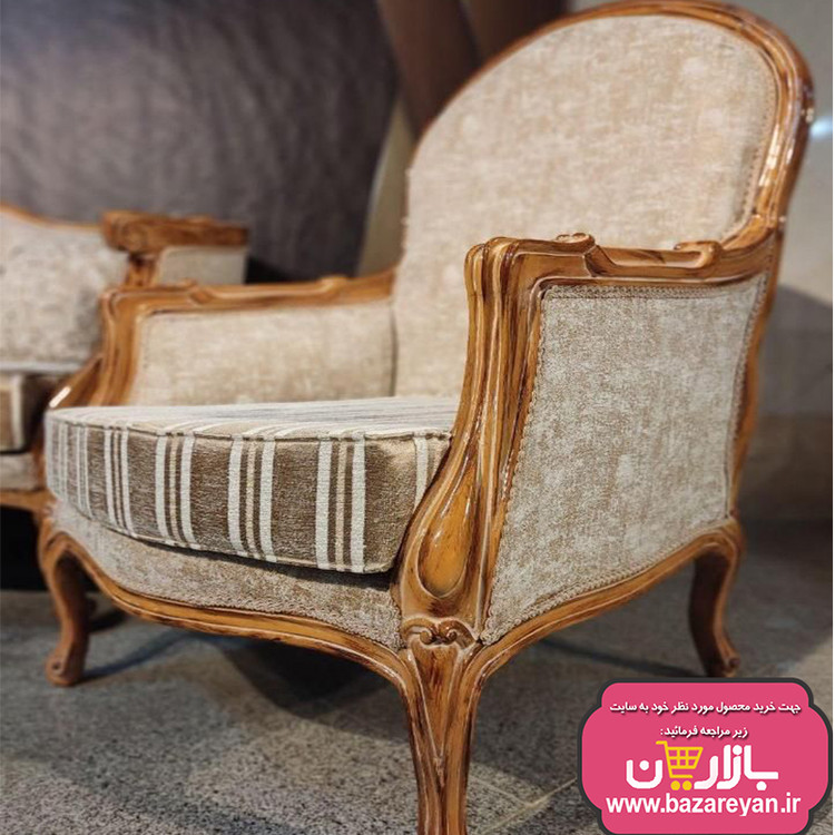 مبل کلاسیک 9نفره مدل فرانسوی کد320 ویژه نوروز