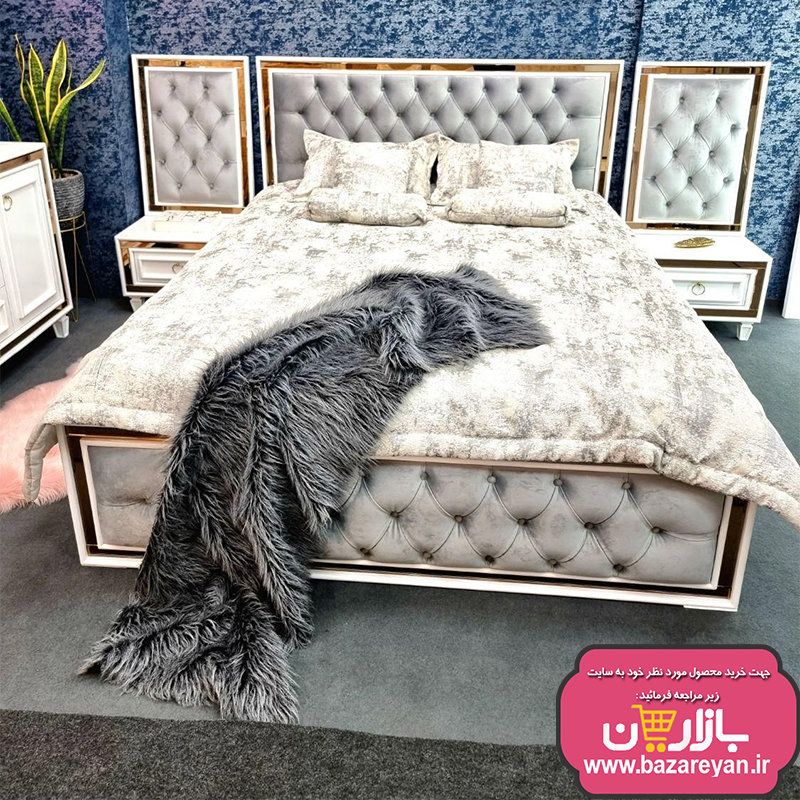 سرویس خواب 2نفره کلاسیک مدل سولماز