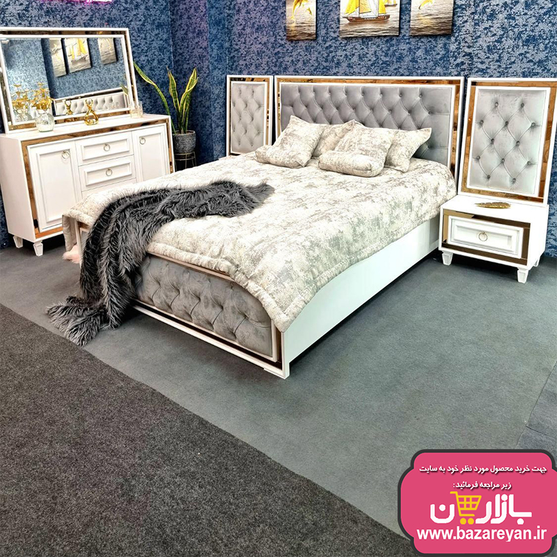 سرویس خواب 2نفره کلاسیک مدل سولماز