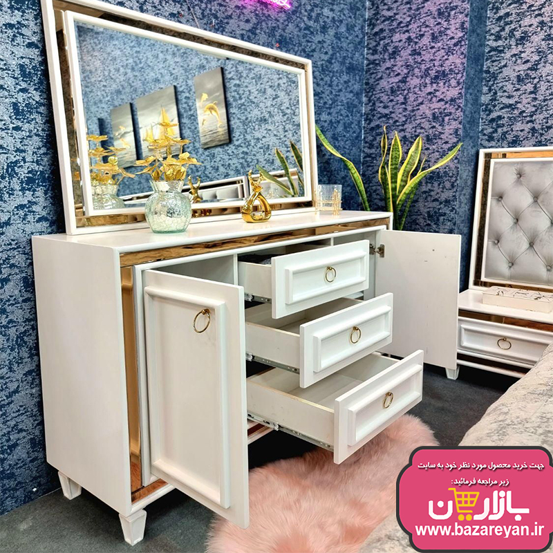 سرویس خواب 2نفره کلاسیک مدل سولماز