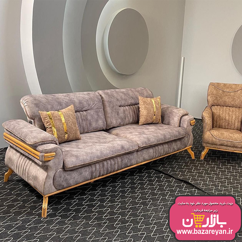 مبل8نفره تختشو کد08کاناپه دارای شارژر ویژه 1403