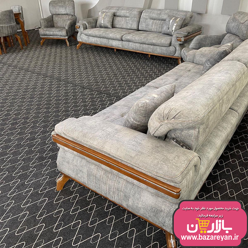 مبل8نفره تختشو کد09کاناپه دارای شارژر ویژه 1403