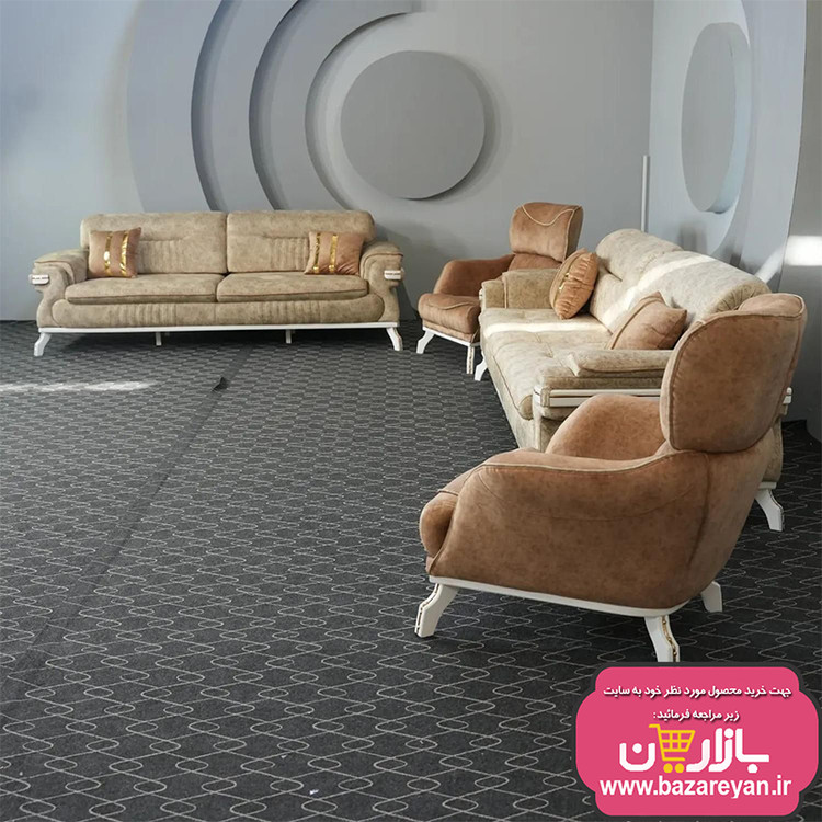 مبل8نفره تختشو کد07کاناپه دارای شارژر ویژه 1403