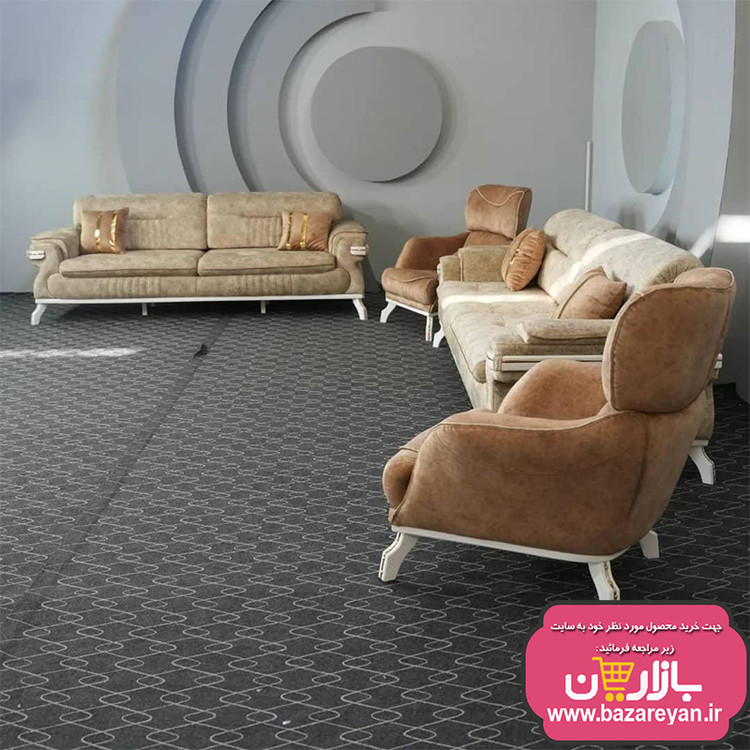 مبل8نفره تختشو کد07کاناپه دارای شارژر ویژه 1403