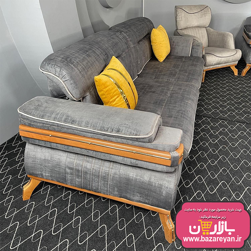 مبل8نفره تختشو کد06کاناپه دارای شارژر ویژه 1403