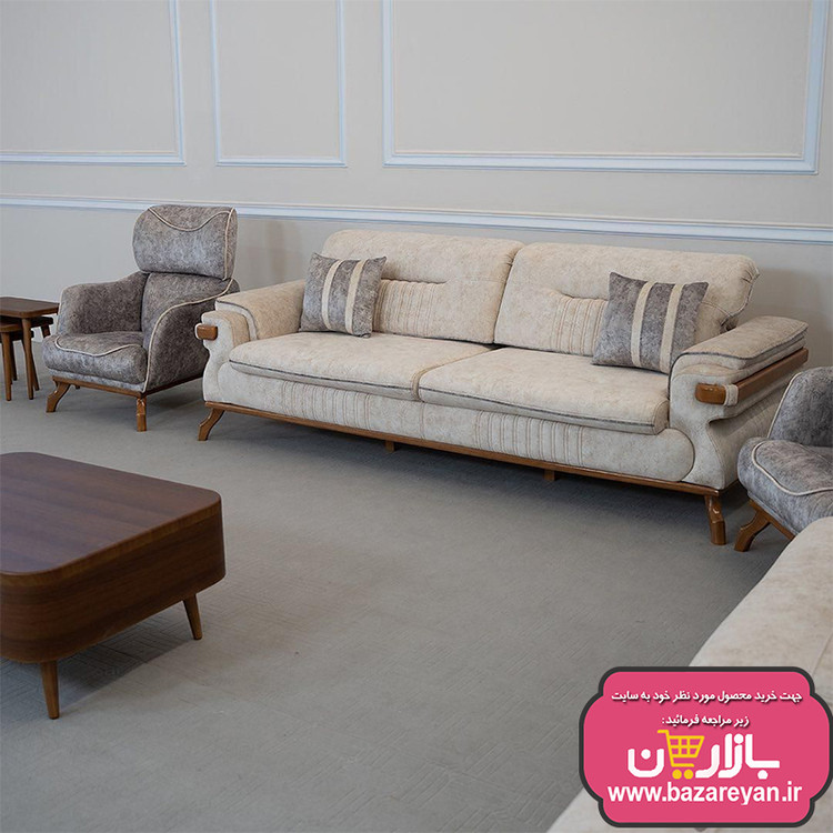 مبل8نفره تختشو کد04کاناپه دارای شارژر ویژه 1403