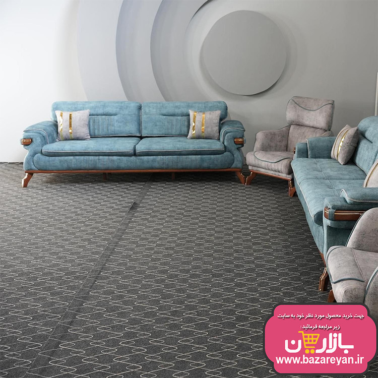 مبل8نفره تختشو کد02کاناپه دارای شارژر ویژه 1403