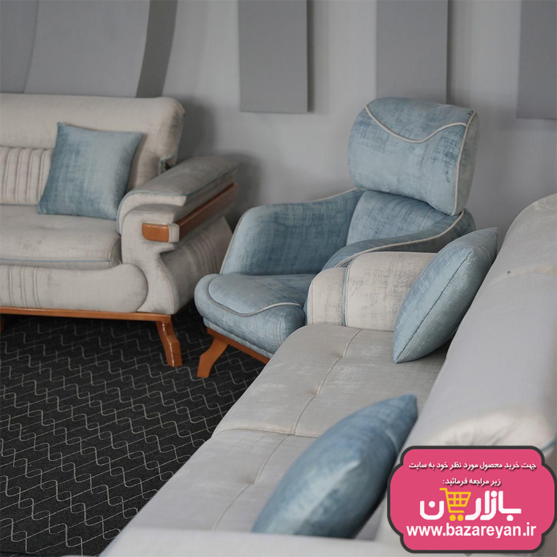 مبل8نفره تختشو کد02کاناپه دارای شارژر ویژه 1403