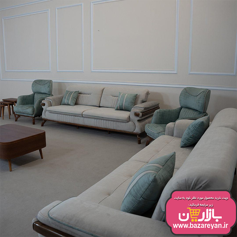 مبل8نفره تختشو کد02کاناپه دارای شارژر ویژه 1403