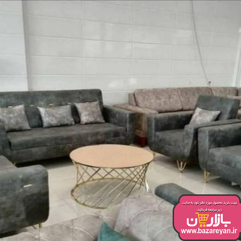 مبل راحتی 7 نفره کمجا اقتصادی رنگبندی متنوع