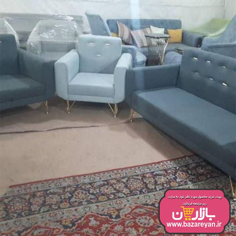 مبل راحتی 7 نفره کمجا اقتصادی رنگبندی متنوع