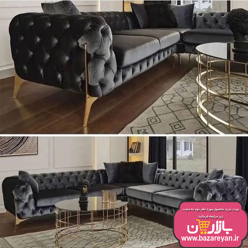 مبل ال 7 نفره مدل چستر تمام لمسه رنگبندی متنوع