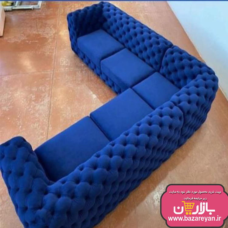 مبل ال 7 نفره مدل چستر تمام لمسه رنگبندی متنوع
