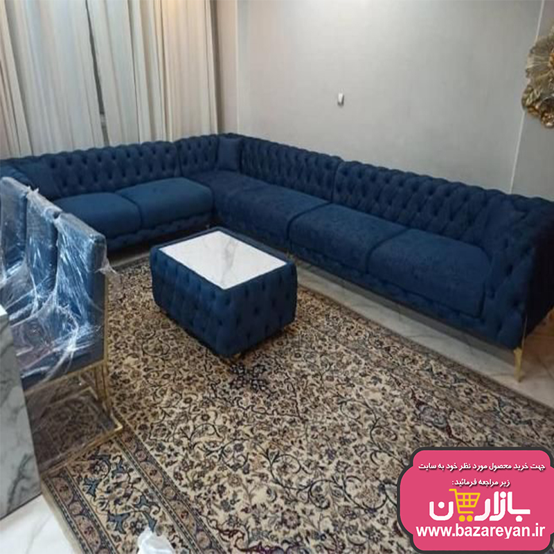 مبل ال 7 نفره مدل چستر تمام لمسه رنگبندی متنوع