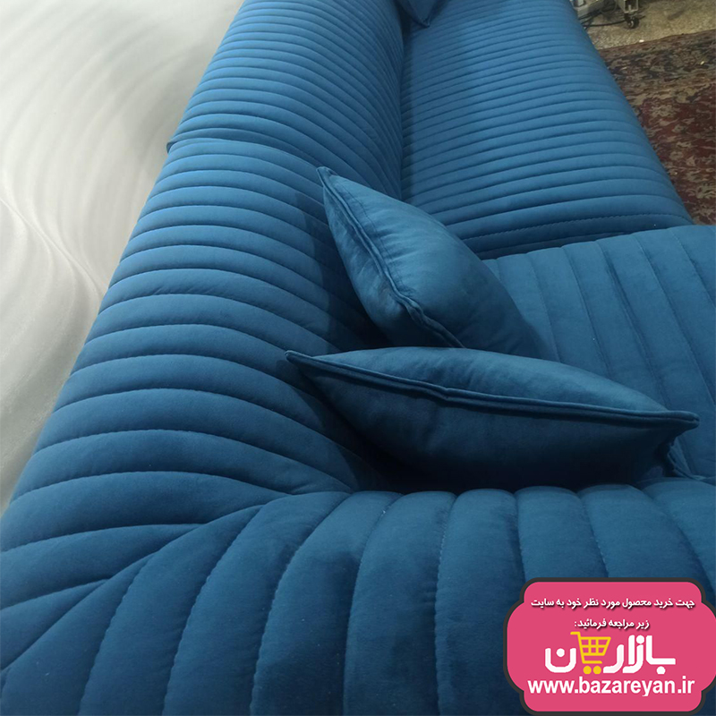 مبل ال 7 نفره راحتی کمجا کد 25 رنگبندی به سلیقه مشتری
