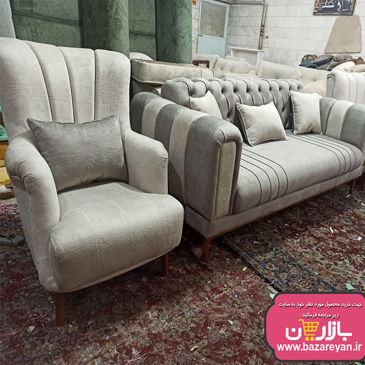 مبل راحتی7 نفره مدل چستر کد92 رنگبندی به سلیقه مشتری