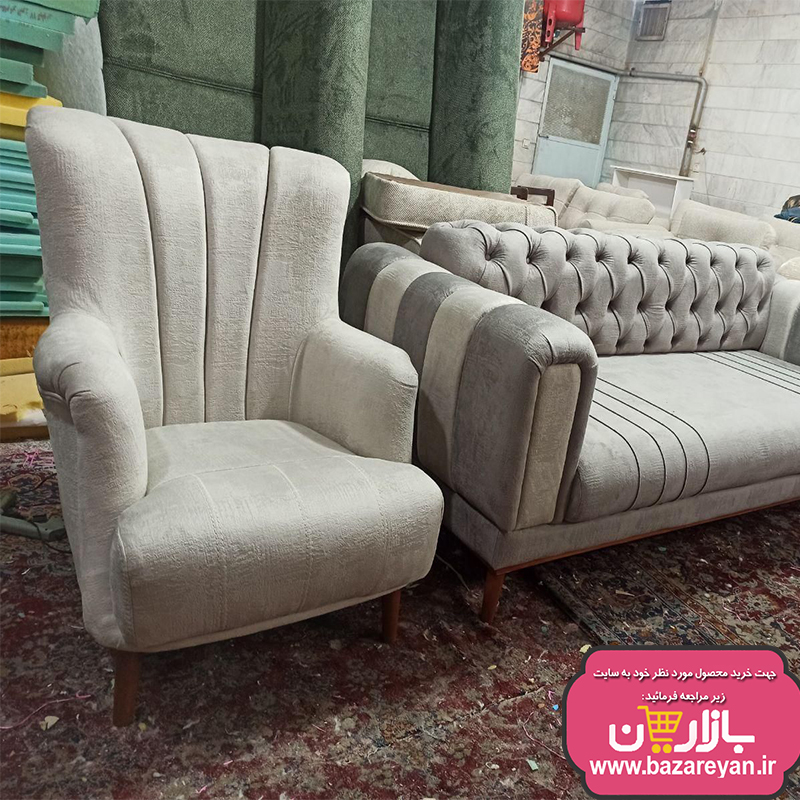 مبل راحتی7 نفره مدل چستر کد92 رنگبندی به سلیقه مشتری