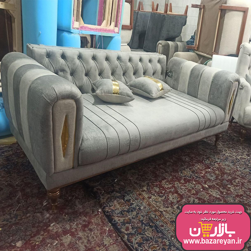 مبل راحتی7 نفره مدل چستر کد92 رنگبندی به سلیقه مشتری