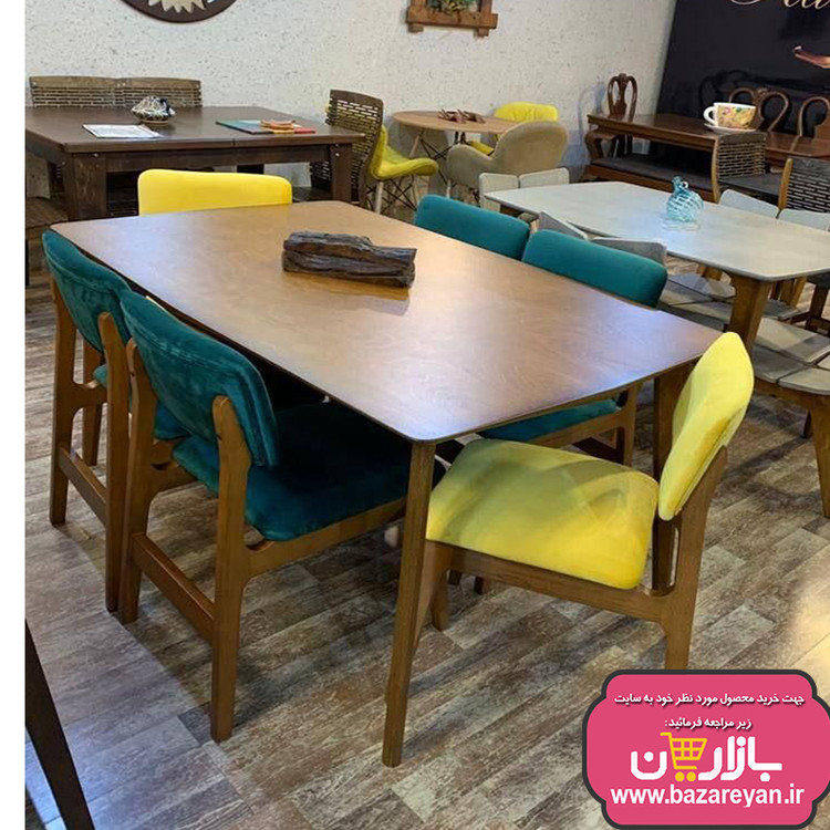 نهارخوری6 نفره تمام راش گرجستان کد19 ارسال به سراسر کشور