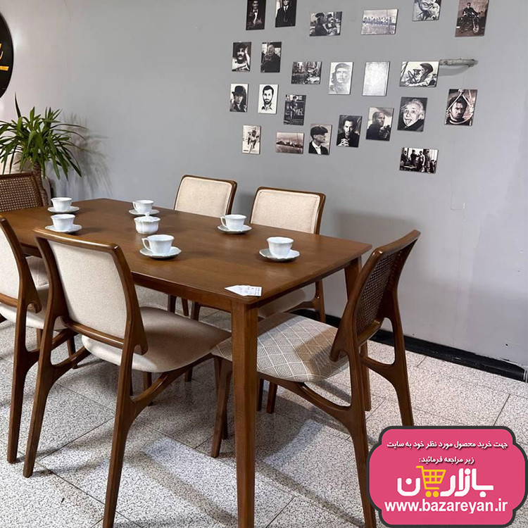 نهارخوری6 نفره تمام راش گرجستان کد70 ارسال به سراسر کشور