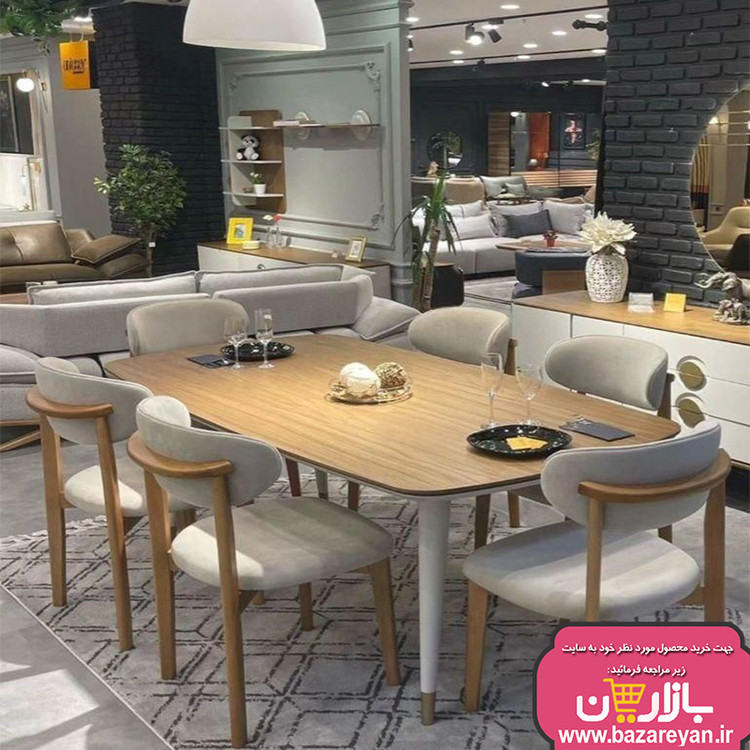 نهارخوری6 نفره تمام راش گرجستان کد23 ارسال به سراسر کشور