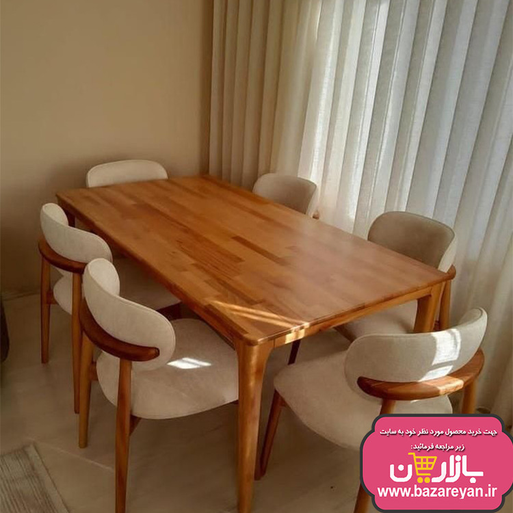 نهارخوری6 نفره تمام راش گرجستان کد23 ارسال به سراسر کشور