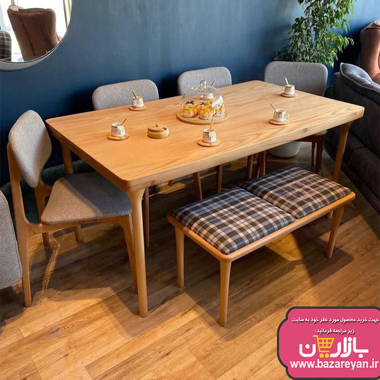 نهارخوری6 نفره تمام راش گرجستان کد18 ارسال به سراسر کشور