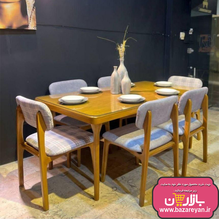 نهارخوری6 نفره تمام راش گرجستان کد18 ارسال به سراسر کشور