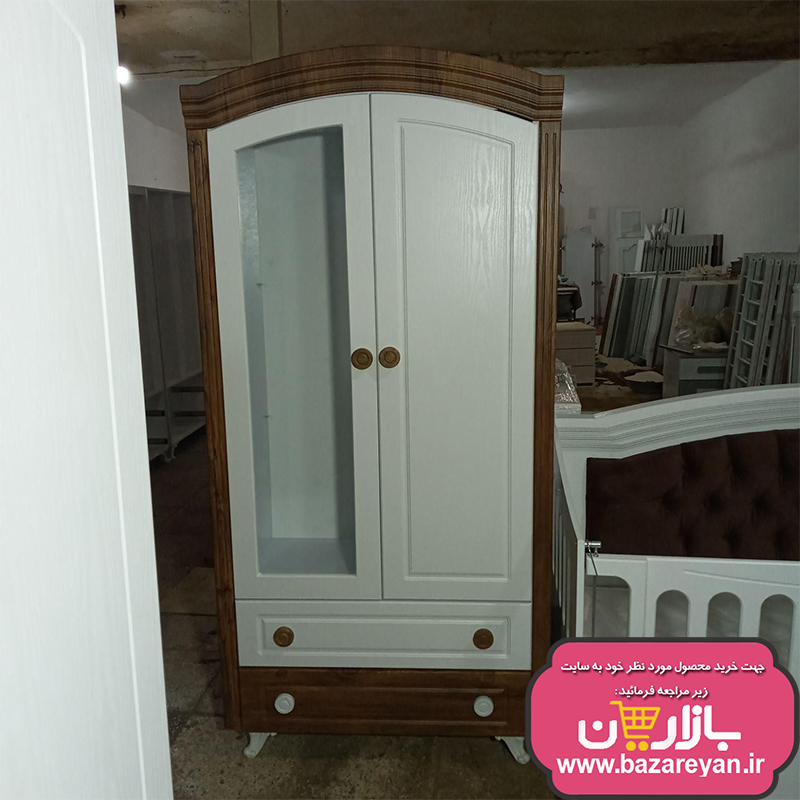 تخت و کمد کودک ، سیسمونی کد 71
