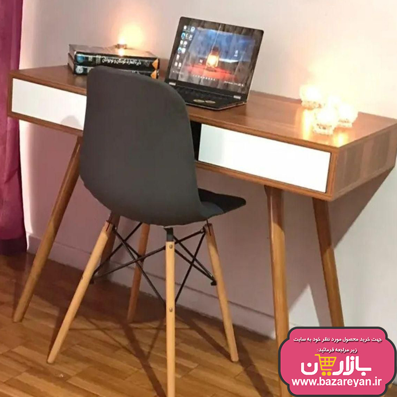 میز و صندلی تحریر پایه بلند کد 83