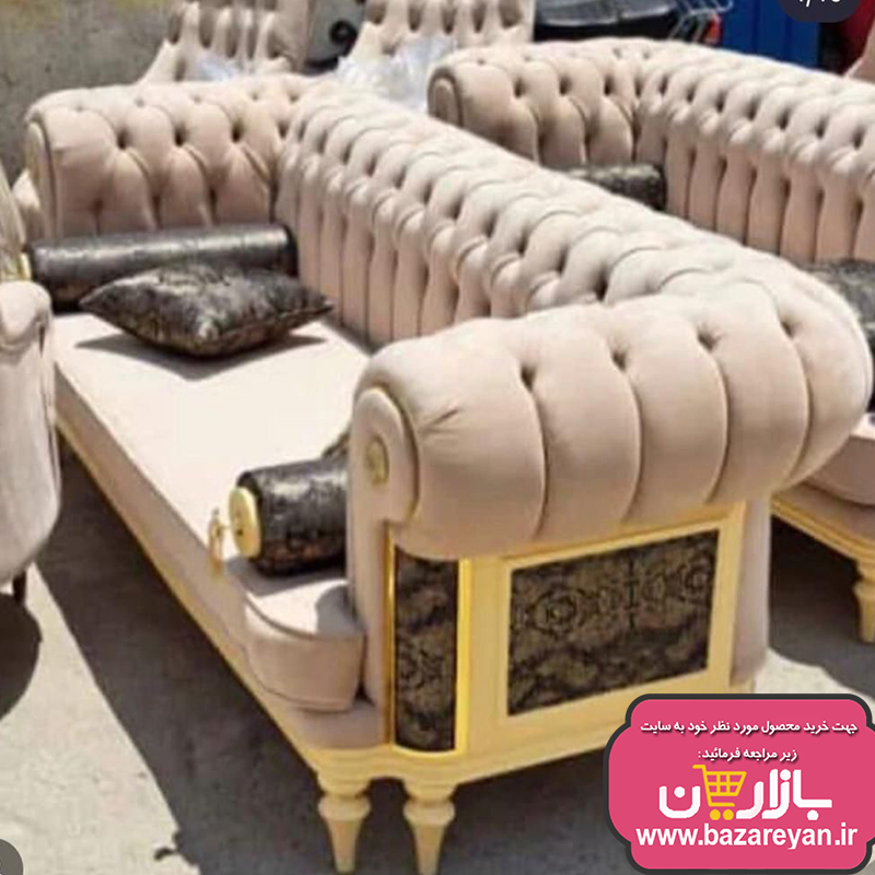 مبل چستر راحتی کلاسیک 8 نفره مدل کاوالی کد 32 ارسال به سراسر کشور