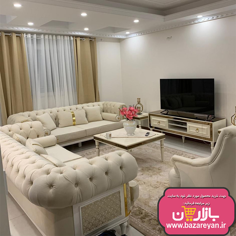 مبل چستر راحتی کلاسیک 8 نفره مدل کاوالی کد 02 ارسال به سراسر کشور