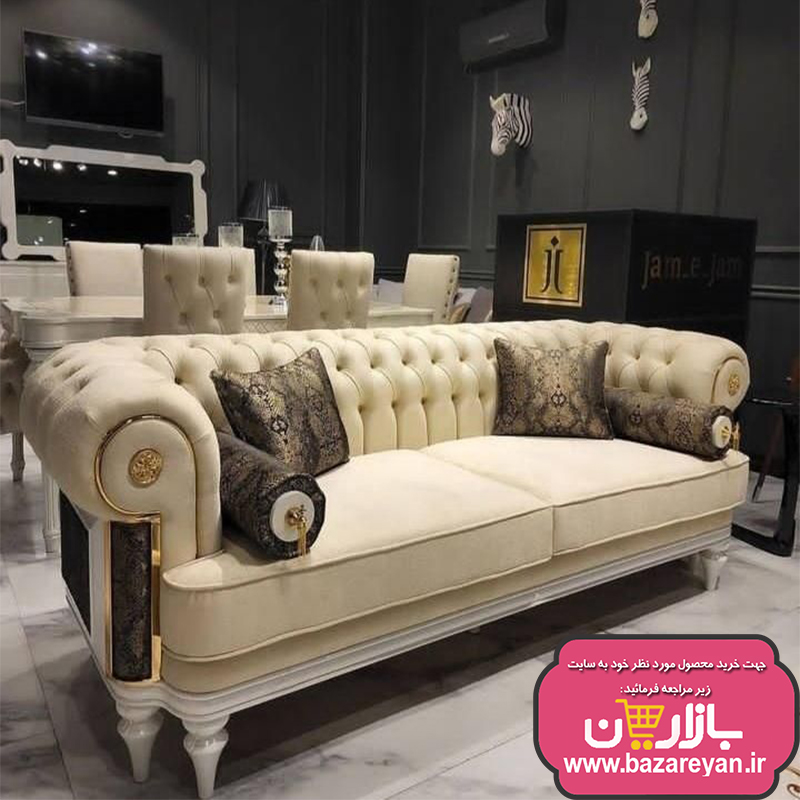 مبل چستر راحتی کلاسیک 8 نفره مدل کاوالی کد 02 ارسال به سراسر کشور